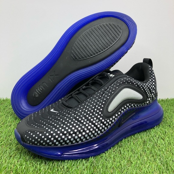 Nike Footwear Air Max 720 Pixel Black Blue Airmax 720 'Pixel Depop